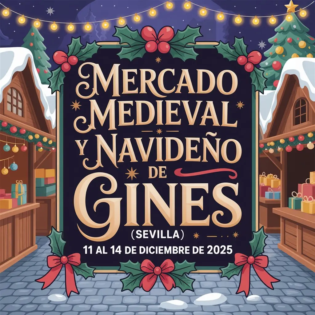 planes para Navidad en Sevilla - Mercadillo Navideño de Gines - redrumescaperoom.es