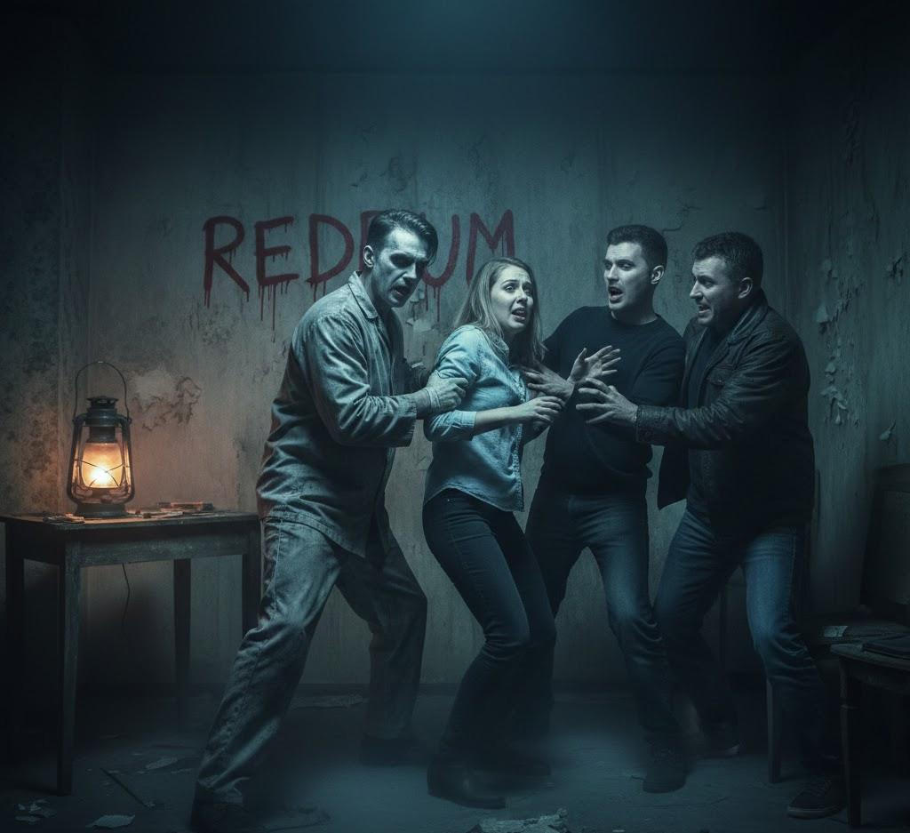 ¿Está permitido que los actores te toquen en las salas de escape? - redrumescaperoom.es 