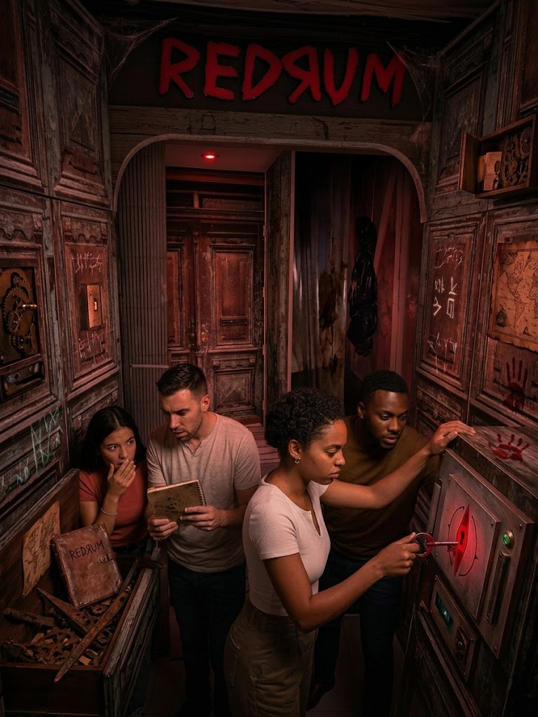 experiencia de la inmersión en un escape room - redrumescaperoom.es 
